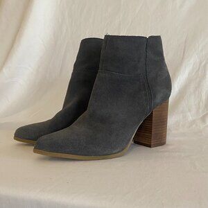 Nine West Blue Gray Booties